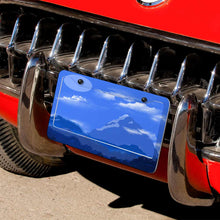 Cargar imagen en el visor de la galería, Marco de matrícula placa de matrícula de aluminio impreso, 2 agujeros de tornillo, capa transparente de protección UV, resistente a la intemperie, 2 piezas QC1101015 Personalizado Personalizada con Foto, Texto o Logo