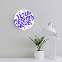 Cargar imagen en el visor de la galería, Reloj en Pared de PVC con Impresión Directa UV GY0903013 de Diseño Personalizado con Tu Nombre o Imagen