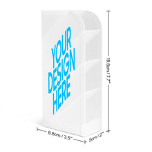 Cargar imagen en el visor de la galería, Portalápices Diagonal con Impresión UV de Diseño Personalizado con Tu Nombre o Foto