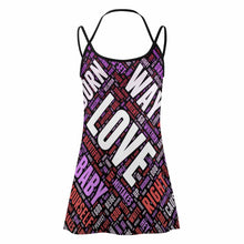 Cargar imagen en el visor de la galería, Chaleco/Camiseta sin Mangas de Verano para Mujer Personalizada MK Estampado de Una Imágen con Logo Patrón Texto Foto