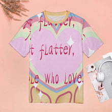 Cargar imagen en el visor de la galería, Camiseta de manga corta de algodón con estampado para mujer ZP057 Personalizada con Foto, Texto o Logo