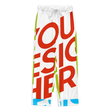 Cargar imagen en el visor de la galería, Pijama infantil de manga larga SDS059 Conjunto de ropa de dormir de 2 piezas personalizado con patrón foto texto (impresión de imágenes múltiples)