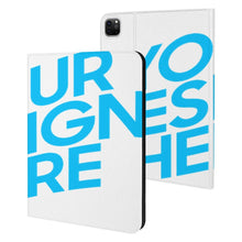 Cargar imagen en el visor de la galería, Funda protectora para iPad realizada en piel TPU personalizado con patrón foto texto
