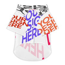 Cargar imagen en el visor de la galería, Camisa para mascotas LM027 para perros y gatos adecuada para el hogar playa personalizado con patrón foto texto (impresión de imágenes múltiples)
