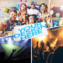 Cargar imagen en el visor de la galería, Bandera que agita de la mano personalizada con foto, texto o logo