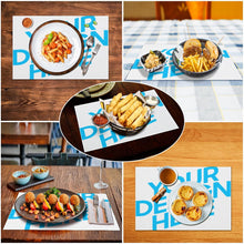Cargar imagen en el visor de la galería, Mantel cojín del plato o de la mesa de PVC Personalizado con Foto o Mensajes de Texto