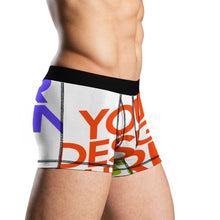Cargar imagen en el visor de la galería, Calzoncillos Boxer / Ropa Interior de Moda para Hombre K39 Personalizados con Impresión Completa de múltiples imágenes con Foto Logo Patrón Texto