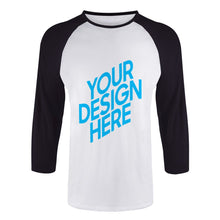 Cargar imagen en el visor de la galería, Camiseta de Manga Media de Algodón para hombre FS0803024 Personalizada con Foto Logo Patrón Texto