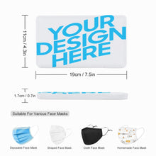 Cargar imagen en el visor de la galería, Caja de Almacenaje de Mascarillas con Diseño Personalizado Personalizada de Tus Imágenes o Textos