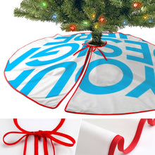 Cargar imagen en el visor de la galería, Faldas para Árbol de Navidad con Diseño Personalizado de Tu Foto o Texto