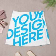 Cargar imagen en el visor de la galería, Falda Mini / Falda corta Sexy Estampado para mujer ALQ Personalizada con Impresión Completa de una imagen con Foto Logo Patrón Texto