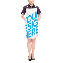 Cargar imagen en el visor de la galería, Delantal para Adultos sin Bolsillos con Diseño Personalizado de Tu Foto o Texto
