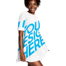 Cargar imagen en el visor de la galería, Vestido de Navidad Fiesta Invierno para Adultos Mujeres JJ0525022 Personalizado con Impresión Completa con Foto Logo Patrón Texto
