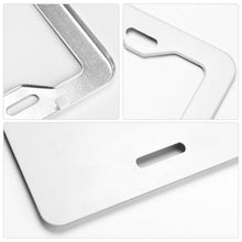 Cargar imagen en el visor de la galería, Marco de matrícula placa de matrícula de aluminio impreso, 4 agujeros de tornillo, capa transparente de protección UV, resistente a la intemperie QC1101017 Personalizado Personalizada con Foto, Texto o Logo