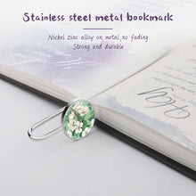Cargar imagen en el visor de la galería, Marcapáginas de metal Marcadores de arte acero inoxidable libro regalos para niñas, niños y lectores BG1613011 Personalizado con Foto, Texto o Logo