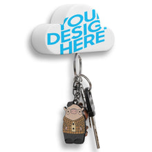 Cargar imagen en el visor de la galería, Gancho Soporte Colgador Pared Colgadores Magnético Colgador de Llaves JJ0531008 Personalizado con Foto o Mensajes de Texto