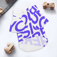 Cargar imagen en el visor de la galería, Camisas de verano para mascotas LM027 Camisa con estampado de perro y gato de estilo hawaiano transpirable fresca personalizado con patrón foto texto (impresión de imagen única)