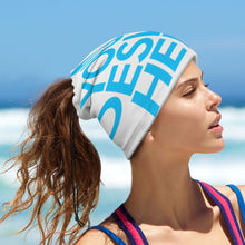 Cargar imagen en el visor de la galería, Bandana Multifuncional / Diadema para Cuello / Bufanda Mágica para Hombres Mujeres JJ0521110 Personalizada con impresión completa de una imagen con Foto Logo Patrón Texto