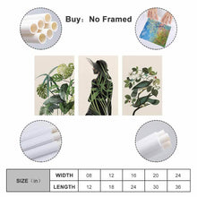 Cargar imagen en el visor de la galería, Cuadros Imágenes Pintura de Múltiples Diseños Impresión Cuadrado Póster Colgante de 3 Paneles 3 Unidad Pintura de Lienzo Para una sola foto (Vertical2:3) Personalizado Personalizada con Foto, Texto o Logo