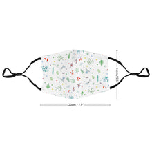 Cargar imagen en el visor de la galería, Mascarilla Higiénica de Múltiples Piezas Reutilizable Lavable para Adultos JJ0521003 Personalizada Impresion Completa de Una Imagen con Foto Logo Patrón Texto