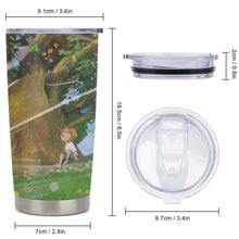 Cargar imagen en el visor de la galería, Taza de Coche con Tapa Plástica Mantener las bebidas frías y calientes JJ0520056 Personalizada con impresión completa de una imagen con Foto Logo Patrón Texto