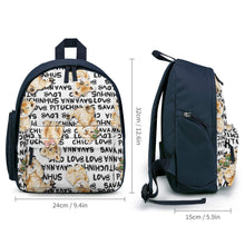 Cargar imagen en el visor de la galería, Mochila Infantil Sencilla Mochial de Estudiante Capacidad Grande con Estampado para Niños Niñas XB0604091 Personalizada de una sola imagen con Foto Logo Patrón Texto