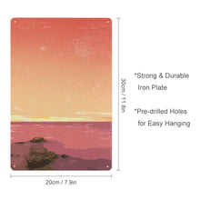 Cargar imagen en el visor de la galería, Cuadro Colgante Decorativo en Hierro / Cuadros de Hierro Pared 30x20cm (Versión Vertical Grueso) GY09031070 Personalizado Impresion Completa de Una Imagen con Foto Logo Patrón Texto