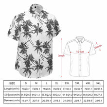 Cargar imagen en el visor de la galería, Camisa regular casual de manga corta para hombre 3M37 Personalizada con Impresión Completa de una imagen con Foto Logo Patrón Texto