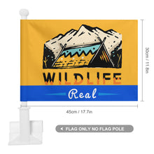 Cargar imagen en el visor de la galería, Bandera de Coche para Decoración / Bandera de Adorno para Autos Hogar Fiesta GY0904043 Personalizada Impresion Completa de Una Imagen con Foto Logo Patrón Texto