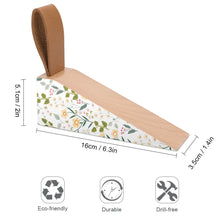 Cargar imagen en el visor de la galería, Tope de Puerta Adhesivo de Madera para Suelo JJ0529019 Personalizado Impresion Completa de Una Imagen con Foto Logotipo Patrón Texto