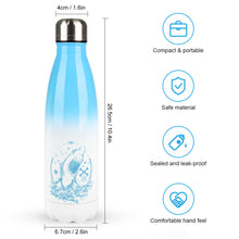 Cargar imagen en el visor de la galería, Botella Térmica / Botella de Agua de acero inoxidable 304 forma de botella de cola de color degradado JJ0520154 Personalizada con Foto Logo Patrón Texto