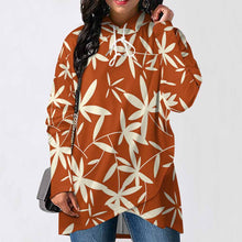 Cargar imagen en el visor de la galería, Sudadera Midi Ajustada con Capucha Dobladillo Irregular para Mujer SDS001 Personalizada Impresion Completa de Una imagen con Foto Logo Patrón Texto