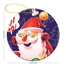 Cargar imagen en el visor de la galería, Adornos Navideños Redondos Ambos Lados Mismos con Diseño Personalizado de Tus Fotos o Nombres