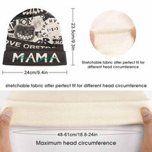 Cargar imagen en el visor de la galería, Gorro Tejido con Estampado / Cálido Gorro Sombrero de Punto Otoño Invierno Unisex Adulto para Mujer Hombre FS0809066 Personalizado Impresion Completa de Una Imagen con Foto Logo Patrón Texto