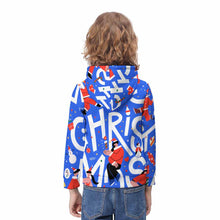 Cargar imagen en el visor de la galería, Sudadera Infantil Informal con Capucha para Niños Niñas Chicos Chicas YT1205070 Personalizada con Impresión Completa de una imagen con Foto Logo Patrón Texto