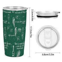Cargar imagen en el visor de la galería, Taza de Coche / Taza Termo de Café de Acero Inoxidable 304 para Viaje JJ0520201 Personalizada con Impresión Completa de Una Imagen con Foto Logo Patrón Texto