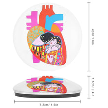 Cargar imagen en el visor de la galería, Imán de Cristal para Nevera (4 cm) con Diseño Personalizado Personalizada de Tus Textos o Fotos