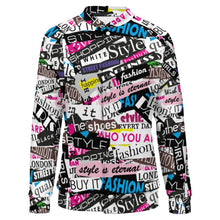 Cargar imagen en el visor de la galería, Uniforme de Béisbol Holgado Chaqueta de Deporte para Mujer NZ2205053 Personalizado con impresión completa de una imagen con Foto Logo Patrón Texto