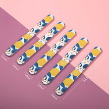 Cargar imagen en el visor de la galería, Lima de Uñas Profesional 5 Piezas de Paquete Herramientas de Manicura de Placa de Esmeril JJ0529018 Personalizada Impresion Completa de Una Imagen con Foto Logotipo Patrón Texto