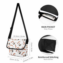 Cargar imagen en el visor de la galería, Bolsa de Bandolera de Moda / Bolsa de Hombro Capacidad Grande para Jóvenes Mujer Hombre XB0614004 Personalizada Impresión Completa de Una Imagen con Foto Logo Patrón Texto