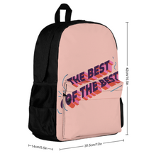 Cargar imagen en el visor de la galería, Mochila Escolar / Mochila Unisex Grande Capacidad para Adultos Niños Estudiantes XB0604116 Personalizada Impresion Completa de Múltiples Imágenes con Foto Logo Patrón Texto