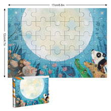 Cargar imagen en el visor de la galería, Juego de Rompecabezas de Madera Versión Horizontal Puzzle GY0907009 Personalizado Impresion Completa de Una Imagen con Foto Logo Patrón Texto