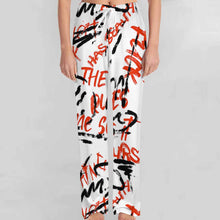 Cargar imagen en el visor de la galería, Pantalones de Pijama para Mujer / Pantalón de Pijama Largo Elástico Suave Ligero para Estar en Casa EEP Personalizados Impresion Completa de Una Imagen con Foto Logo Patrón Texto