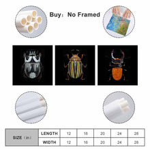 Cargar imagen en el visor de la galería, Cuadros imágenes Pintura de Múltiples Diseños Impresión Cuadrado Póster Colgante de 3 Paneles 3 Unidad Pintura de Lienzo (Cuadrado) GY0903217 Personalizado Personalizada con Foto, Texto o Logo