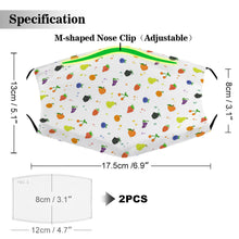 Cargar imagen en el visor de la galería, Mascarilla Reutilizable Ajustable Lavable Higiénica con Filtro de 5 Piezas para Niños Niñas Adolescentes JJ0521185 Personalizada Impresion Completa de Imágenes Diferentes con Foto Logo Patrón Texto