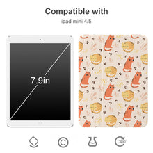 Cargar imagen en el visor de la galería, Funda Compatible con iPad Mini 4 / 5 / 6 con Soporte Integrado para Pencil / Funda Protectora Soporte Plegable Trasera Transparente 3C0712003 Personalizada Impresion Completa de Una Imagen con Foto Logo Patrón Texto