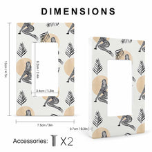 Cargar imagen en el visor de la galería, Marco Envolvente de Interruptor Extraíble Universal / Cubierta / Placa / Panel de Interruptor JJ0532005 Personalizado Impresion Completa de Múltiples Imágenes con Foto Logo Patrón Texto