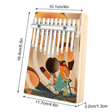 Cargar imagen en el visor de la galería, Piano de Pulgar Kalimba Teclas de Madera Marimba Instrumento Profesional JJ0530001 Personalizado Impresion Completa de Una Imagen con Foto Logo Patrón Texto