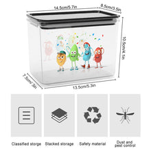 Cargar imagen en el visor de la galería, Caja Sellada de Almacenaje con Diseño Personalizado Personalizada de Tus Fotos o Textos