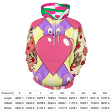 Cargar imagen en el visor de la galería, Sudadera Casual con Capucha de Capa Doble Bolsillo Canguro Talla Grande Unisex para Mujer Hombre FS0816145 Personalizada Impresion Completa de Múltiples Imágenes con Foto Logo Patrón Texto